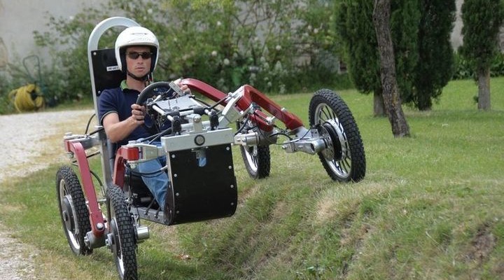 Swincar Spider: extraordinary electric car from France