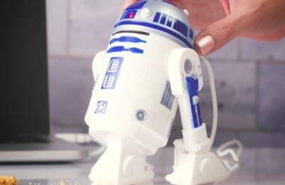 Table vacuum cleaner as a robot R2-D2