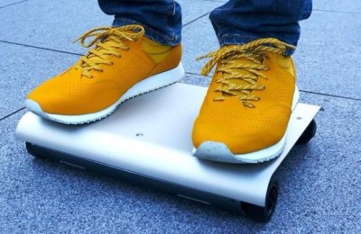 WalkCar - electric skateboard 2015 in the form of a laptop