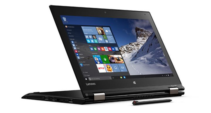 IFA 2015. Lenovo presents the new series of products ThinkCentre and ThinkPad Yoga