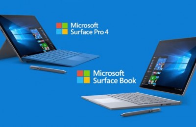 Microsoft introduced Surface Pro 4 and Surface Book