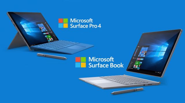 Microsoft introduced Surface Pro 4 and Surface Book