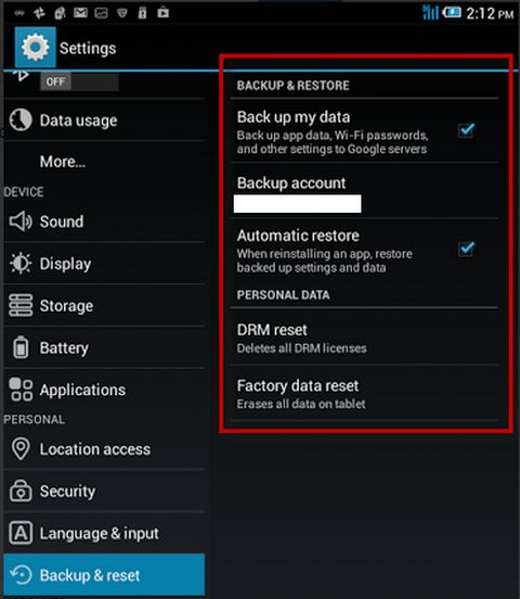 How to hard reset alcatel one touch? 2 methods