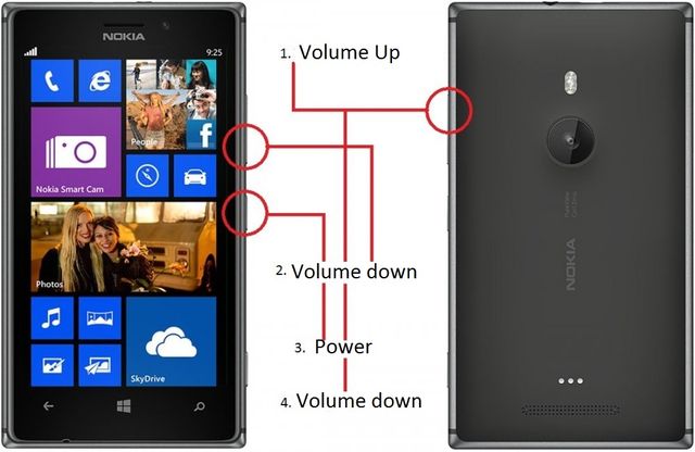 How to hard reset Microsoft Lumia 640 on Windows Phone 8?