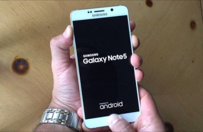 Hard reset Galaxy Note 5: remove unlock pattern