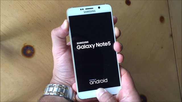 Hard reset Galaxy Note 5: remove unlock pattern