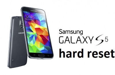Hard reset Samsung Galaxy S5