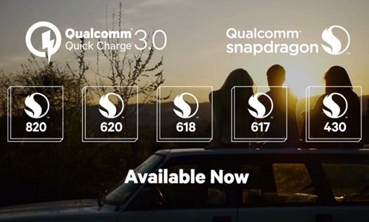What smartphones support Qualcomm Quick Charge 3.0?
