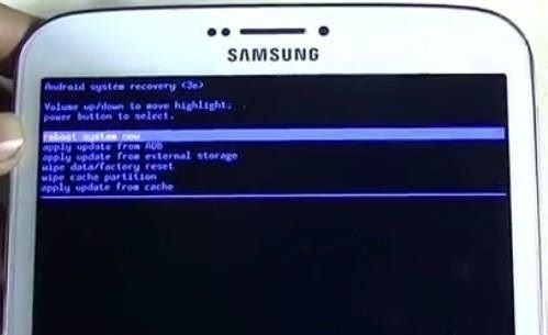 galaxy tab 4 hard reset