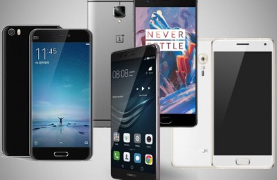 Comparison Chinese smartphones: Huawei P9 Plus vs ZUK Z2 vs OnePlus 3 vs Xiaomi MI5: