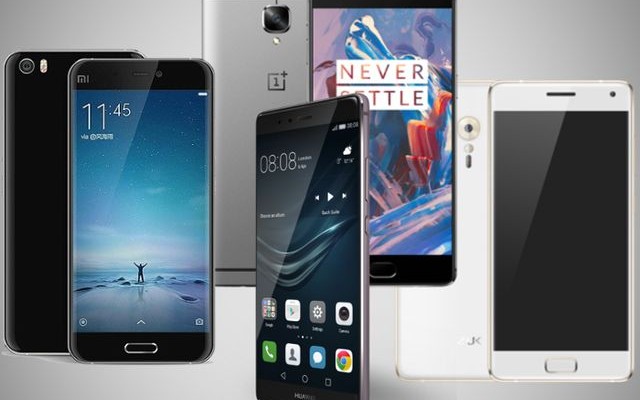 Comparison Chinese smartphones: Huawei P9 Plus vs ZUK Z2 vs OnePlus 3 vs Xiaomi MI5: