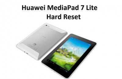 Huawei MediaPad 7 Lite Hard Reset: working method
