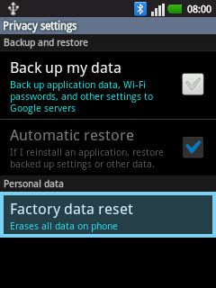 LG E400 Hard Reset: quick ways to restore the factory settings