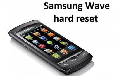 Samsung Wave hard reset: