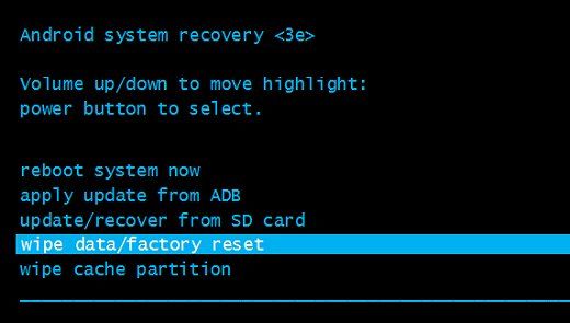 Hard Reset Droid Razr: settings menu, recovery mode and using PC