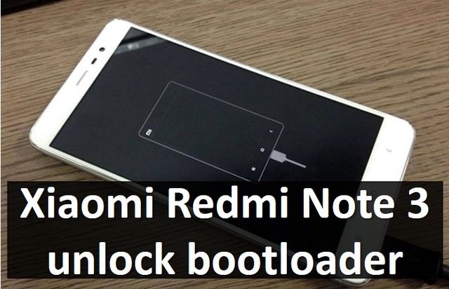 Xiaomi Redmi Note 3 hard reset: unlock bootloader