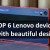 TOP 6 Lenovo devices with beautiful design