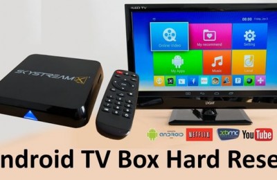 Android TV Box hard reset: restore factory settings