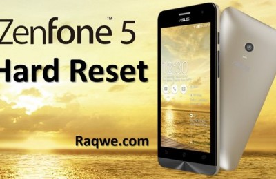 Hard reset Asus Zenfone 5: recover smartphone for 2 steps