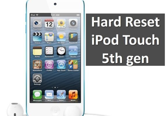 Hard Reset iPod Touch 5th gen: reset settings and erase content