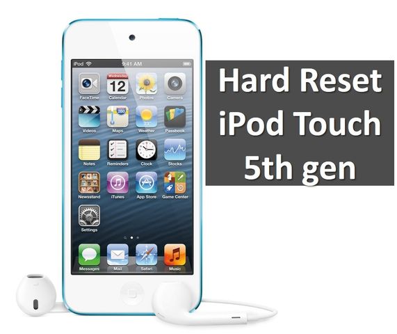 Ipod 5 touch reset