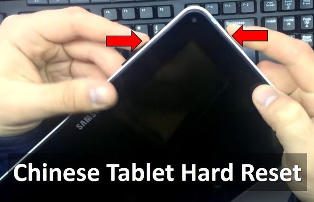 Chinese tablet hard reset recovery mode with chinese characters