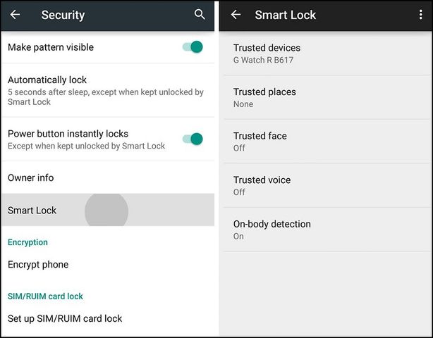 What is Smart Lock on Android? How to set up Smart Lock?