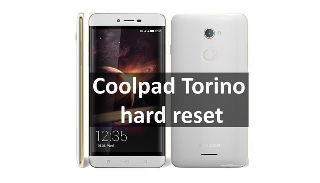 Coolpad Torino hard reset: restore factory settings on Chinese smartphone