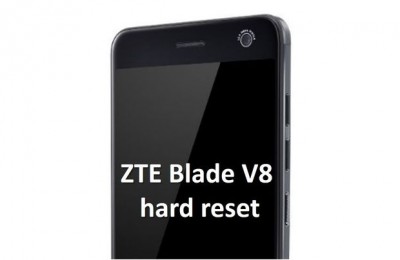 ZTE Blade V8 hard reset: the easiest way to restore phone