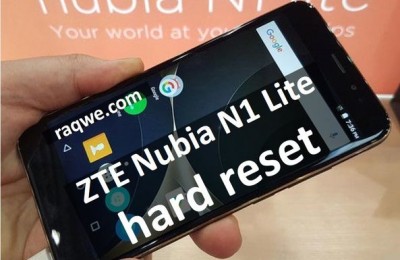 ZTE Nubia N1 Lite hard reset using computerZTE Nubia N1 Lite hard reset using computer