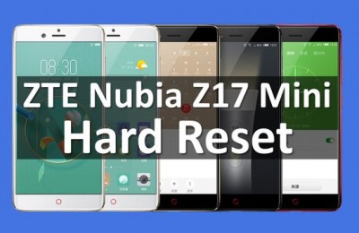 ZTE Nubia Z17 Mini hard reset and wiping (Tutorial)